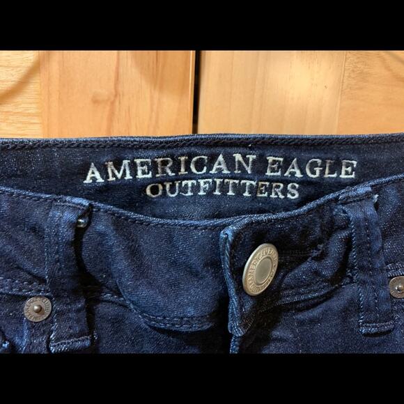 American Eagle Jeans Super Skinny Sz 4 Short - Picture 3 of 8